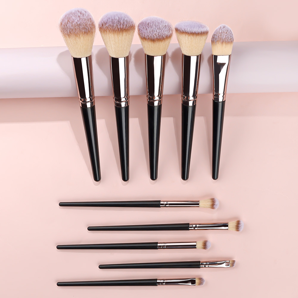 Huda Beauty Makeup Brush Set - Ensemble de pinceaux de maquillage professionnels,