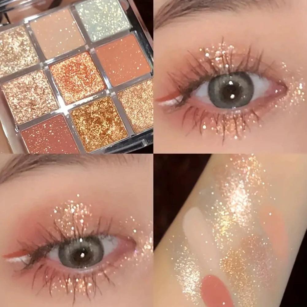 Eyeshadow Glitter Pigment - Palette de fards à paupières scintillants,
