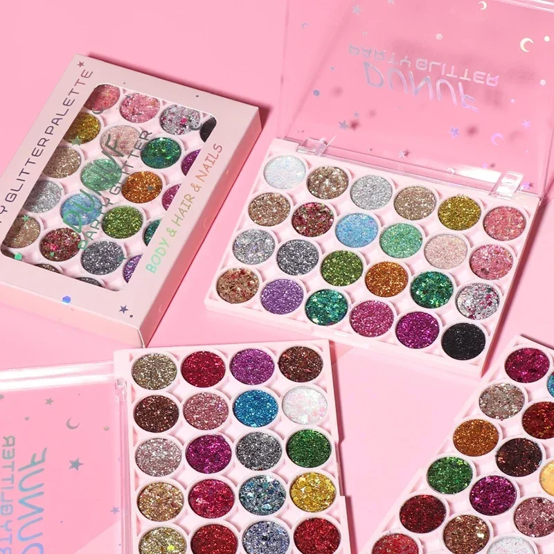 Eyeshadow Glitter Pigment - Palette de gel pailleté pour le