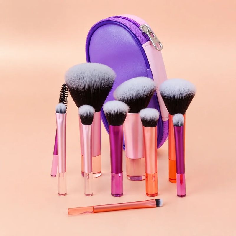 Huda Beauty Makeup Brush Set - Ensemble de 10 pinceaux de maquillage