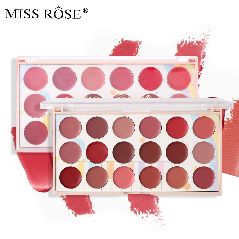 MISS ROSE Palette de rouges à  - Beauty Flower Makeup avis et prix