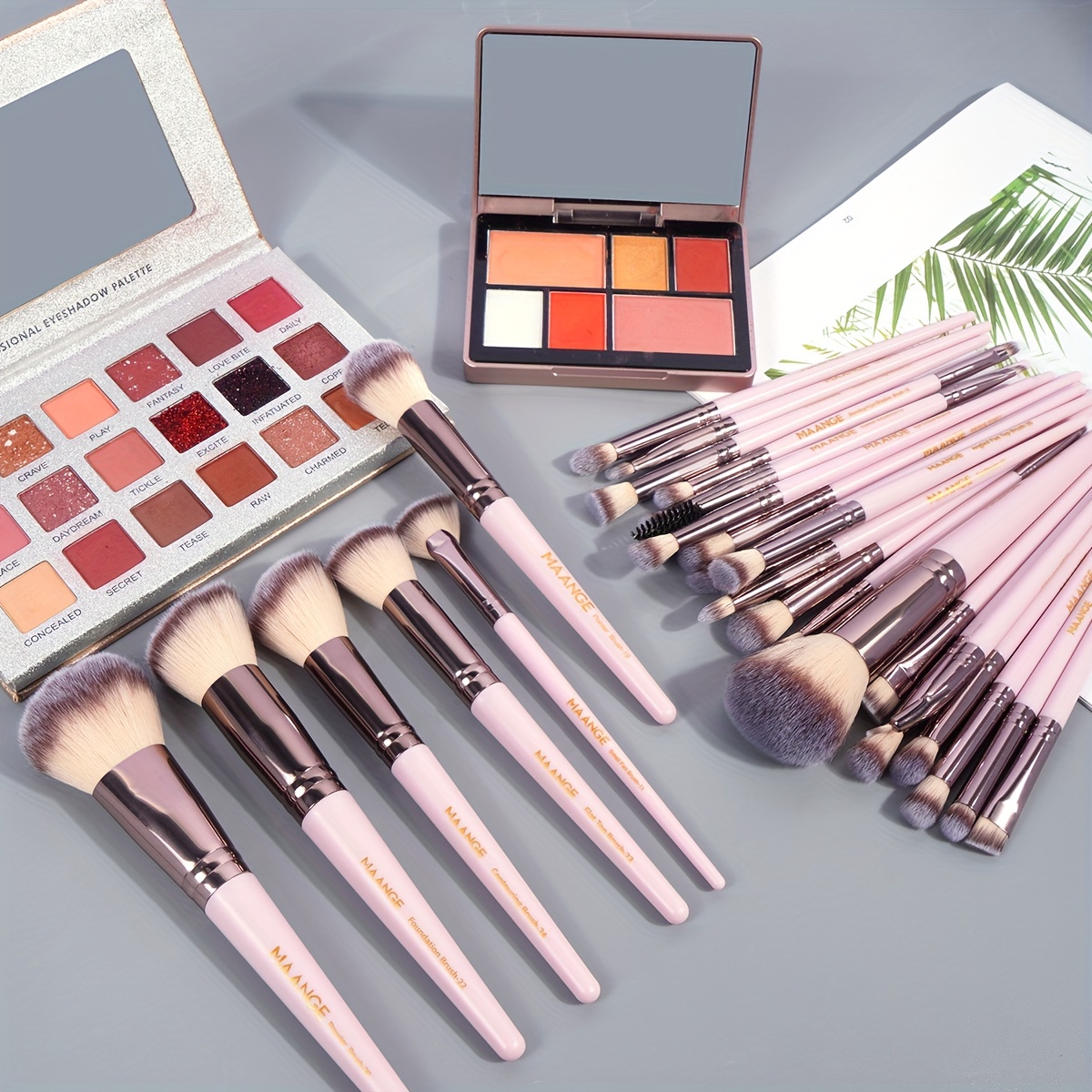 MAANGE-Ensemble de pinceaux de - Huda Beauty Makeup Brush Set avis et prix