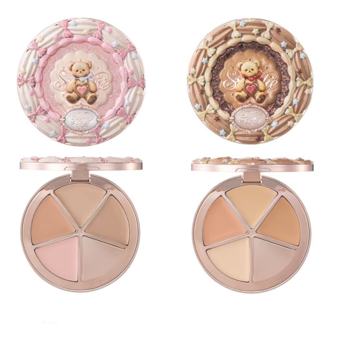 FLOWER KNOWS THE SWEETIE BEAR  - Highlighter Bronzer Palette avis et prix