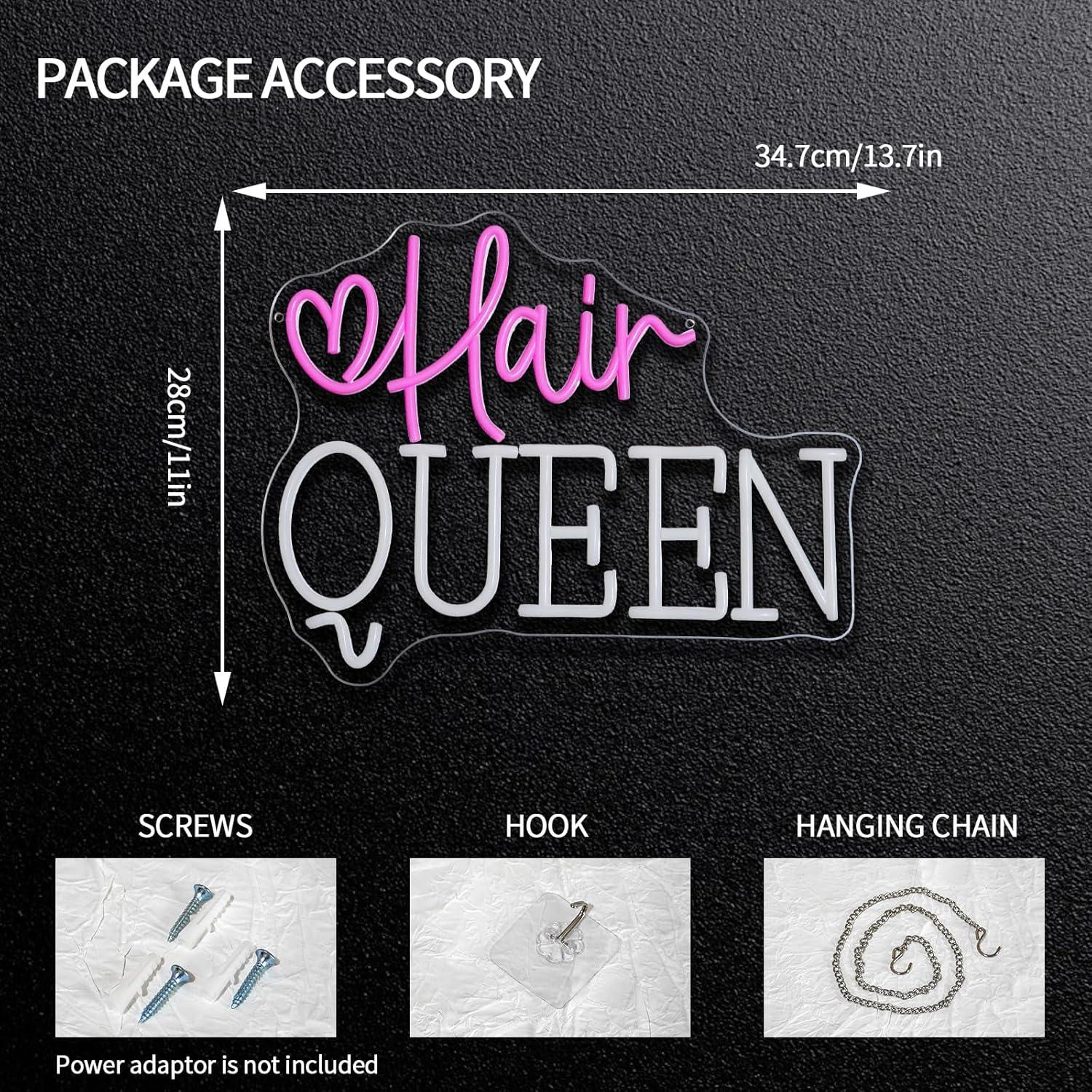Enseigne lumineuse néon Hair Q - Beauty And Makeup Studio avis et prix