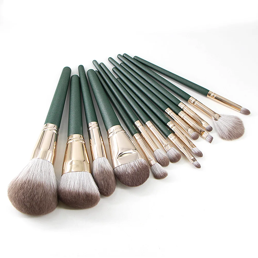 14 pièces pinceaux de maquilla - Huda Beauty Makeup Brush Set avis et prix