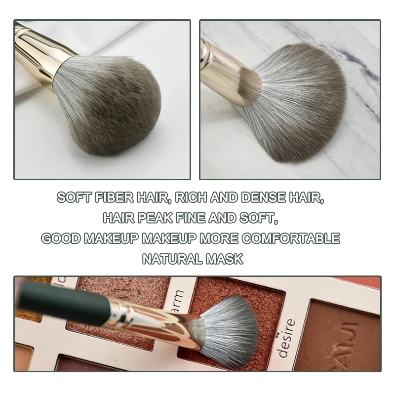 14 pièces pinceaux de maquilla - Huda Beauty Makeup Brush Set avis et prix