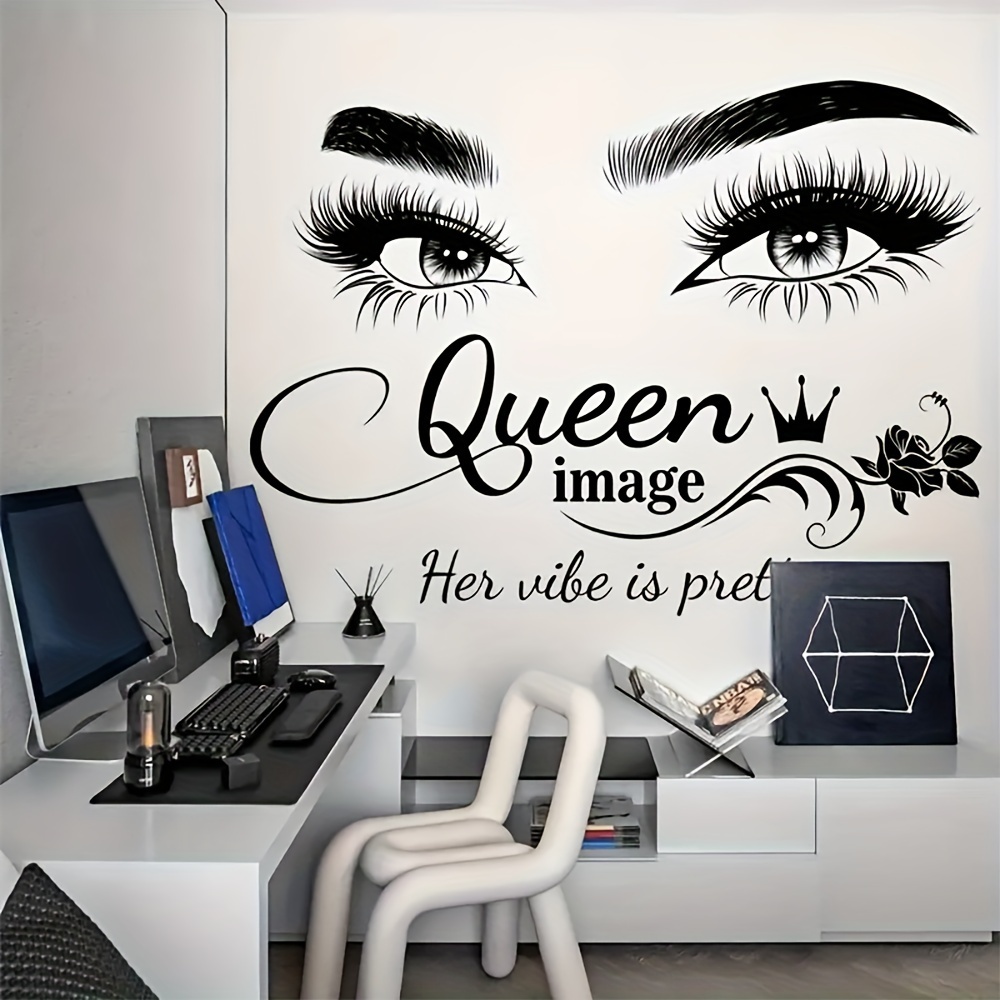 Autocollant mural élégant en f - Beauty And Makeup Studio avis et prix