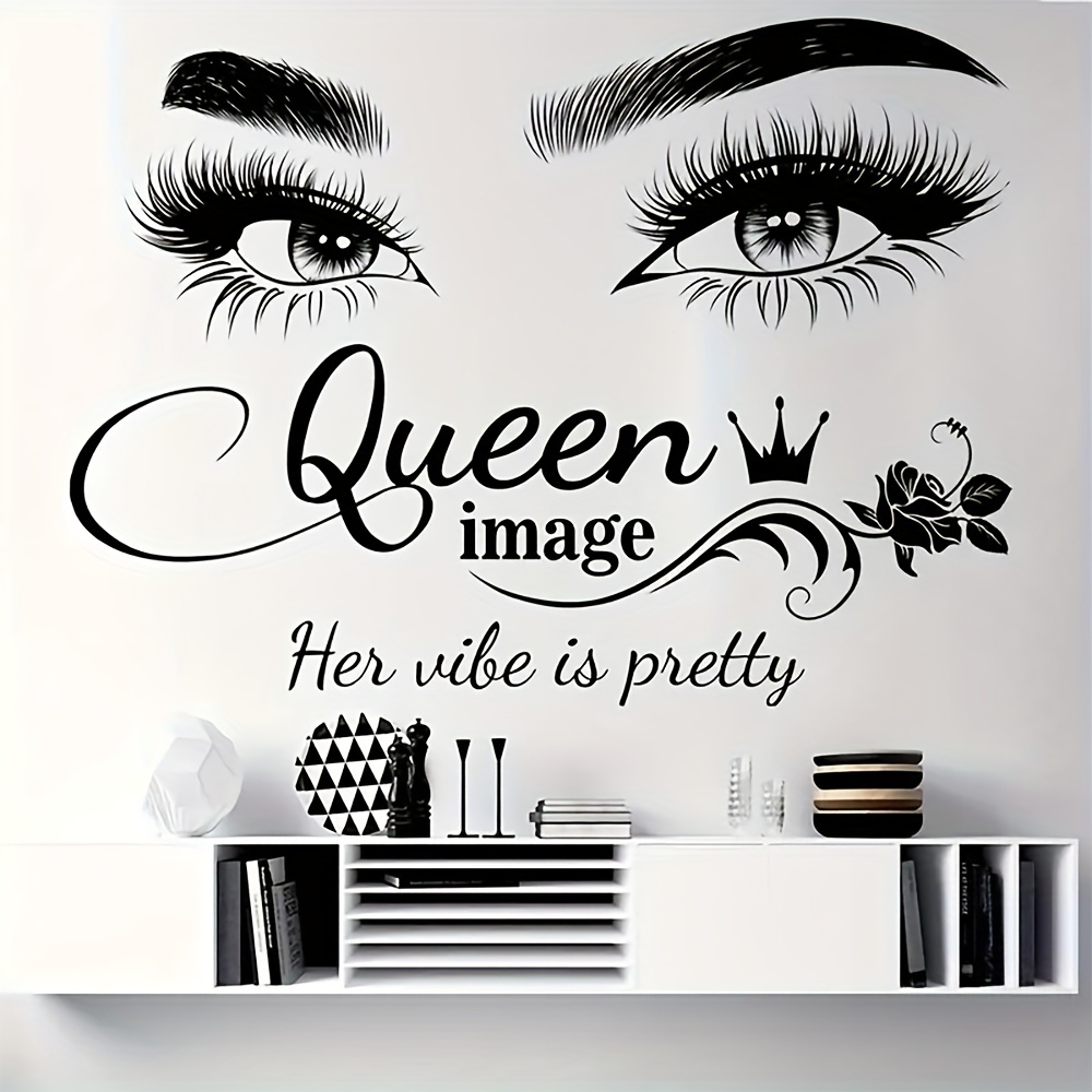 Autocollant mural élégant en f - Beauty And Makeup Studio avis et prix