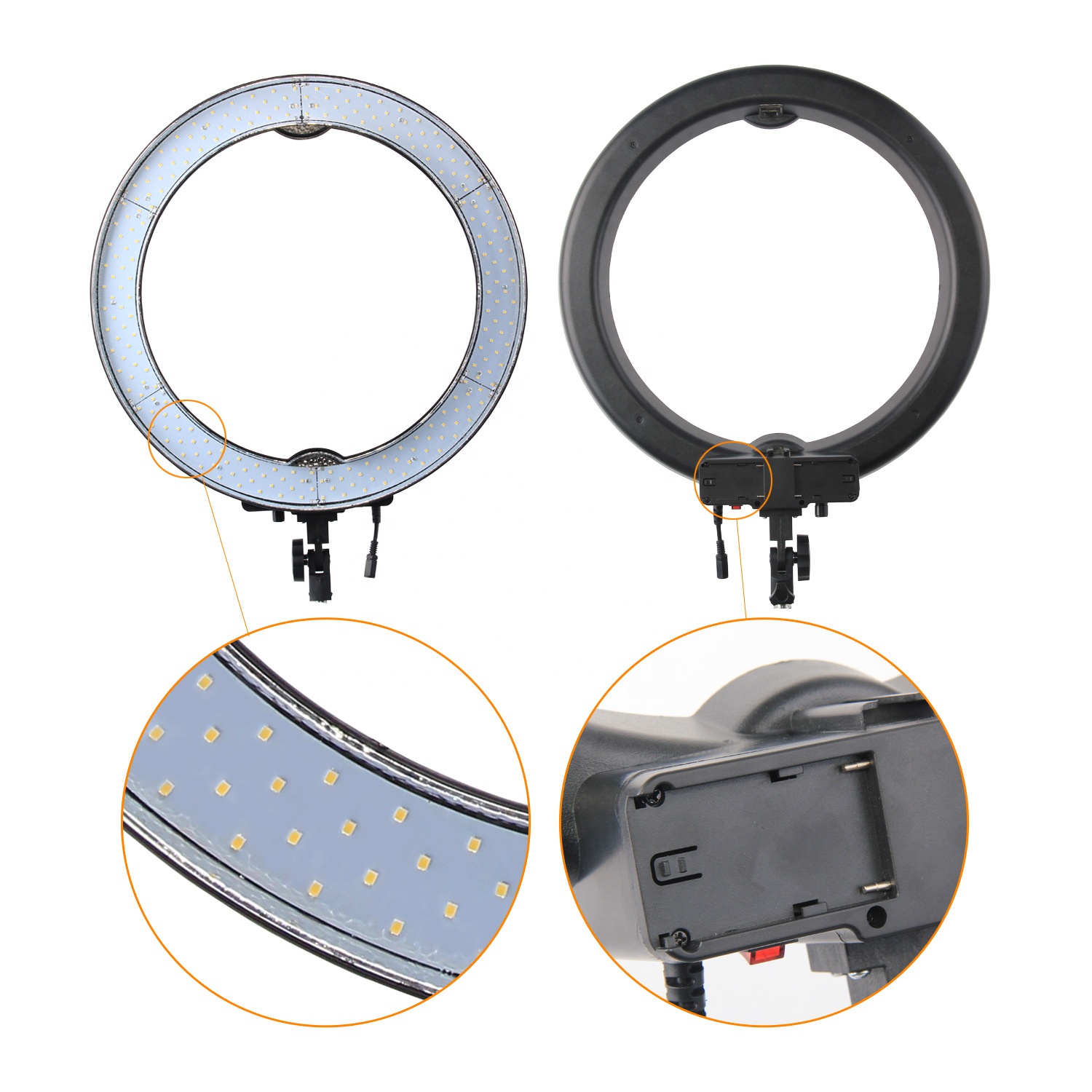 Anneau lumineux rechargeable d - Beauty Makeup Tiktok avis et prix