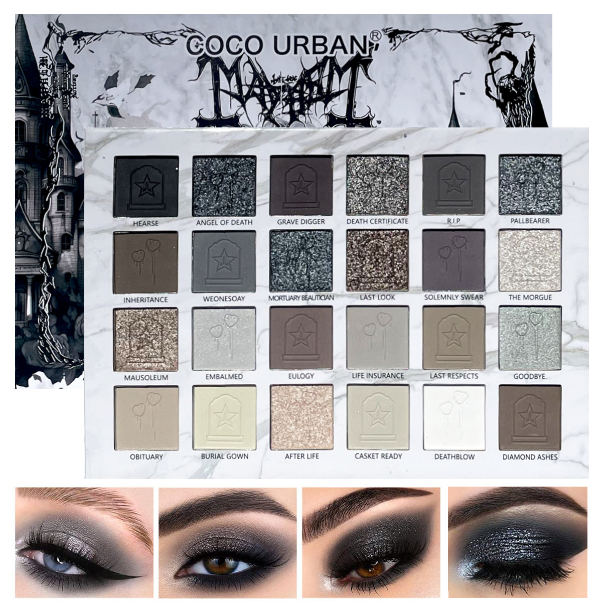 Palette de maquillage pour les - Eyeshadow Glitter Pigment avis et prix